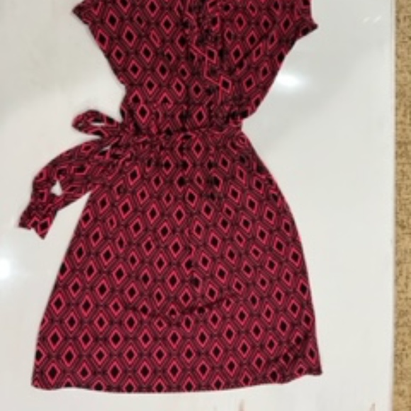 Liz Claiborne Dress - Size M - Pink and Black - Picture 2 of 4